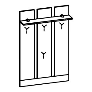 Вешалки настенные Вешалки настенные