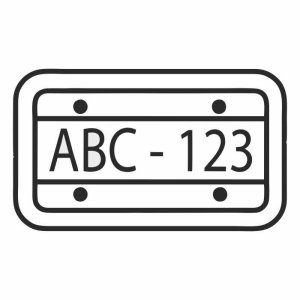 Рамки и крепления для номера Рамки и крепления для номера